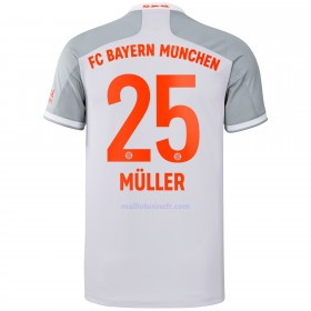 Maillot de Foot Bayern Munich Thomas Muller 25 Extérieur 2020-21